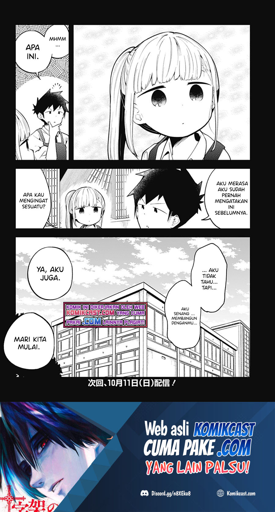 Aharen-san wa Hakarenai Chapter 100 Bahasa Indonesia