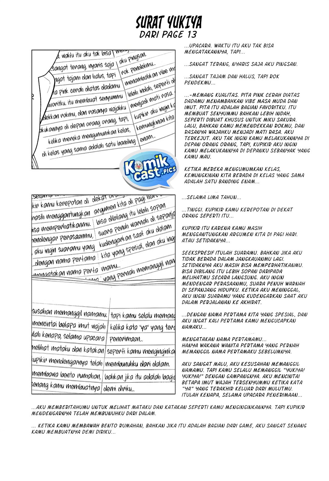 Aishiteru Game wo Owarasetai Chapter 60 Bahasa Indonesia