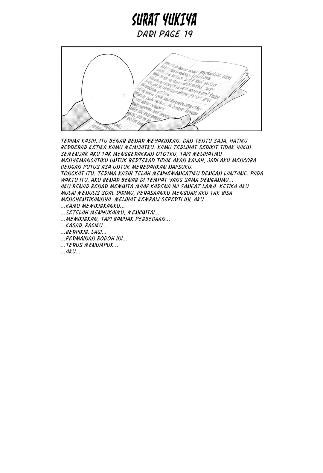 Aishiteru Game wo Owarasetai Chapter 60 Bahasa Indonesia