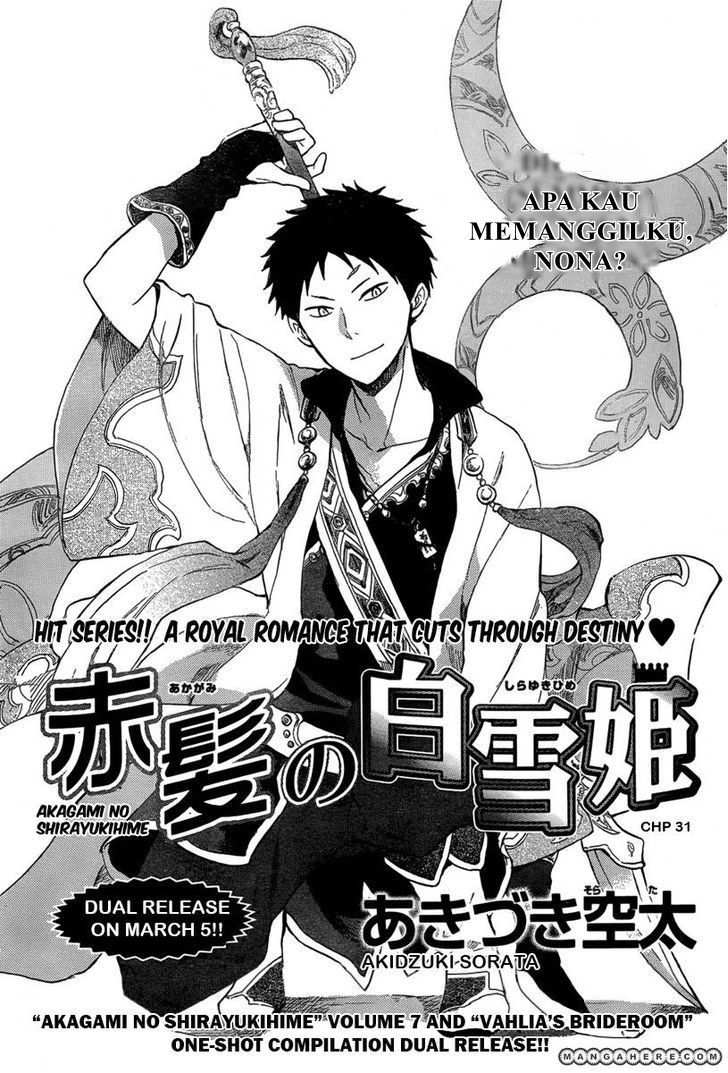 Akagami no Shirayuki-hime Chapter 32 Bahasa Indonesia