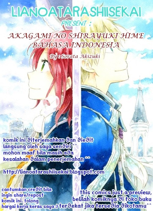 Akagami no Shirayuki-hime Chapter 103 Bahasa Indonesia