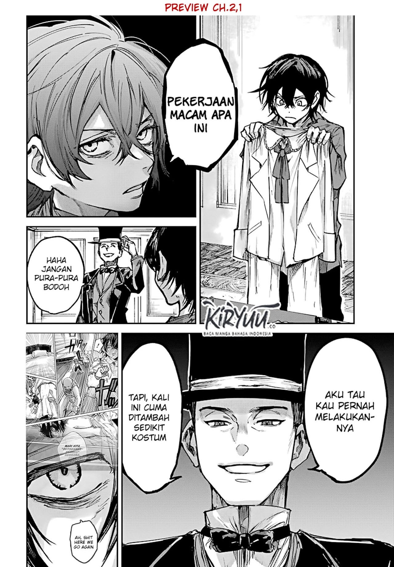 Akai Kiri no Naka Kara Chapter 02.1 Bahasa Indonesia