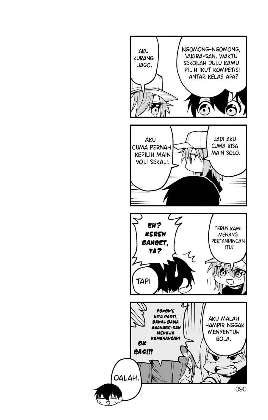 Akanabe-sensei wa Tereshirazu (Akanabe-sensei Doesn’t Know about Embarrassment) chapter 29