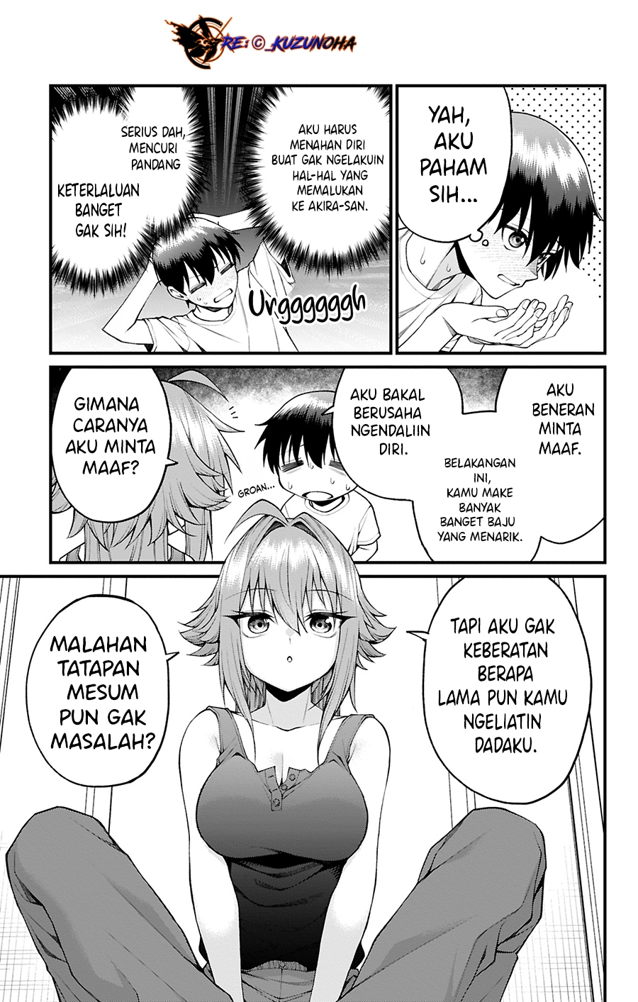 Akanabe-sensei wa Tereshirazu (Akanabe-sensei Doesn’t Know about Embarrassment) Chapter 31 Bahasa Indonesia