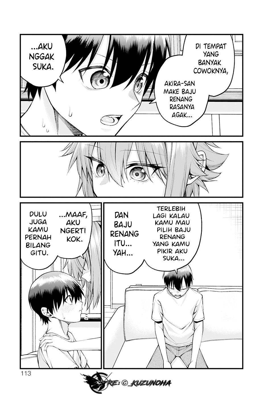 Akanabe-sensei wa Tereshirazu (Akanabe-sensei Doesn’t Know about Embarrassment) Chapter 31 Bahasa Indonesia