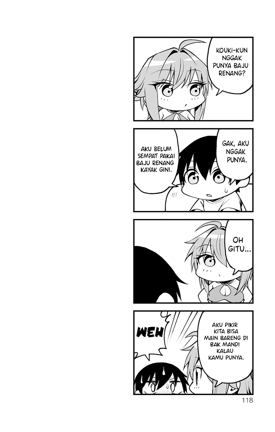 Akanabe-sensei wa Tereshirazu (Akanabe-sensei Doesn’t Know about Embarrassment) Chapter 31 Bahasa Indonesia