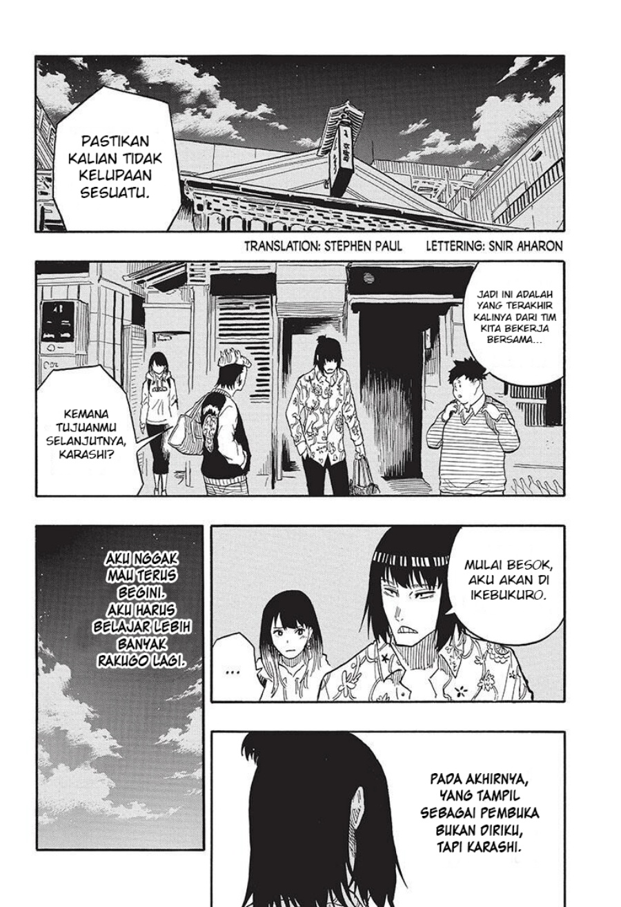 Akane Banashi chapter 37