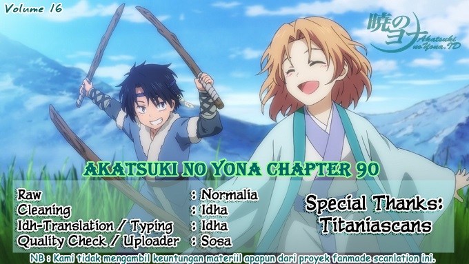 Akatsuki no Yona Chapter 90 Bahasa Indonesia