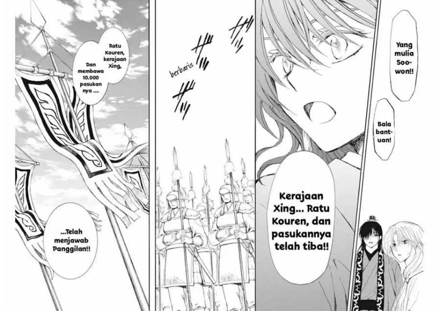 Akatsuki no Yona Chapter 232 Bahasa Indonesia