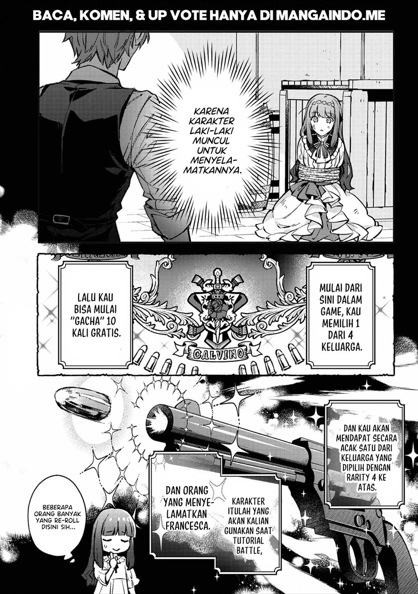 Akutou Ikka no Mana Musume, Tensei Saki mo Otome Game no Gokudou Reijou deshita chapter 3