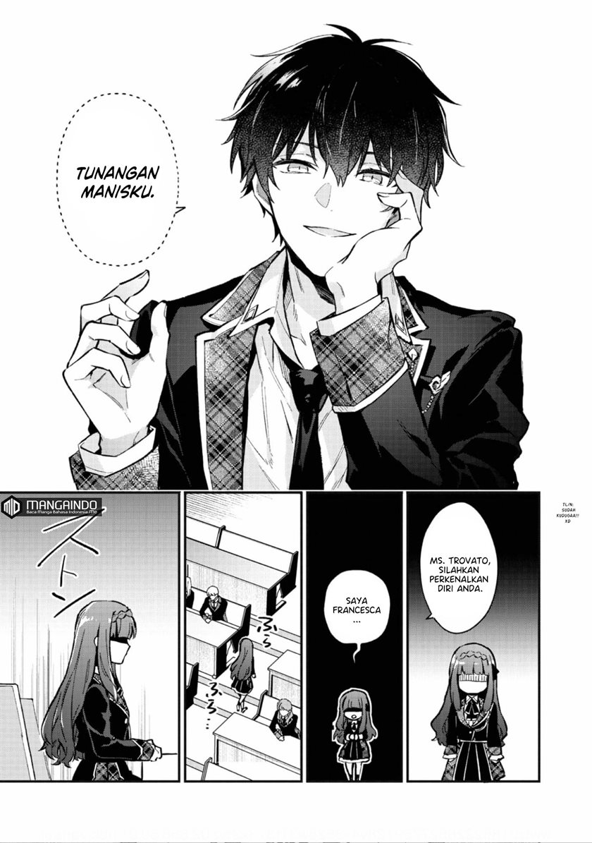 Akutou Ikka no Mana Musume, Tensei Saki mo Otome Game no Gokudou Reijou deshita chapter 3
