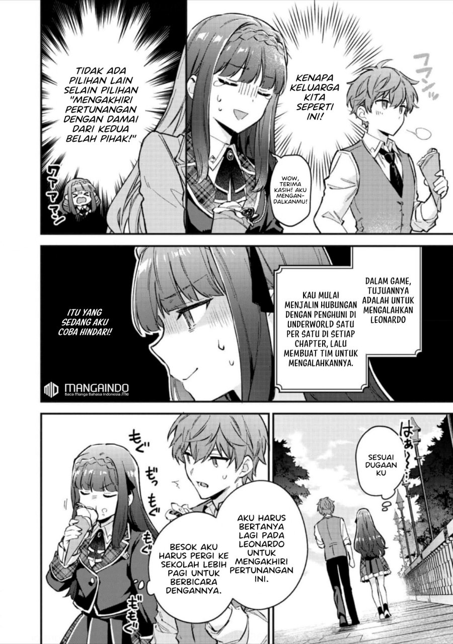 Akutou Ikka no Mana Musume, Tensei Saki mo Otome Game no Gokudou Reijou deshita chapter 4