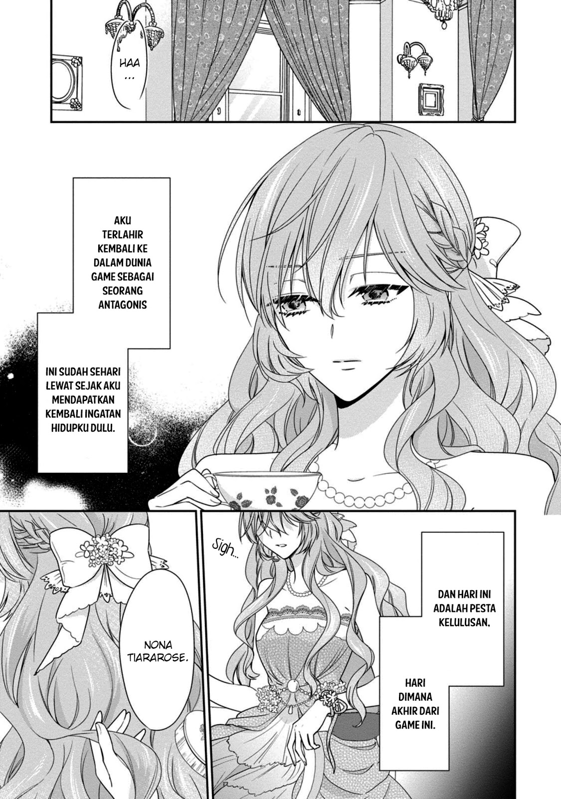 Akuyaku Reijou wa Ringoku no Outaishi ni Dekiai Sareru chapter 2