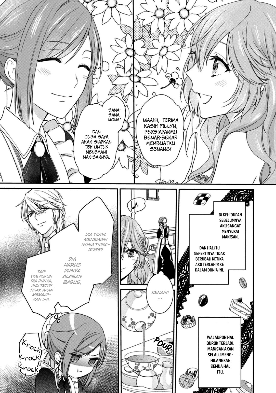 Akuyaku Reijou wa Ringoku no Outaishi ni Dekiai Sareru chapter 2