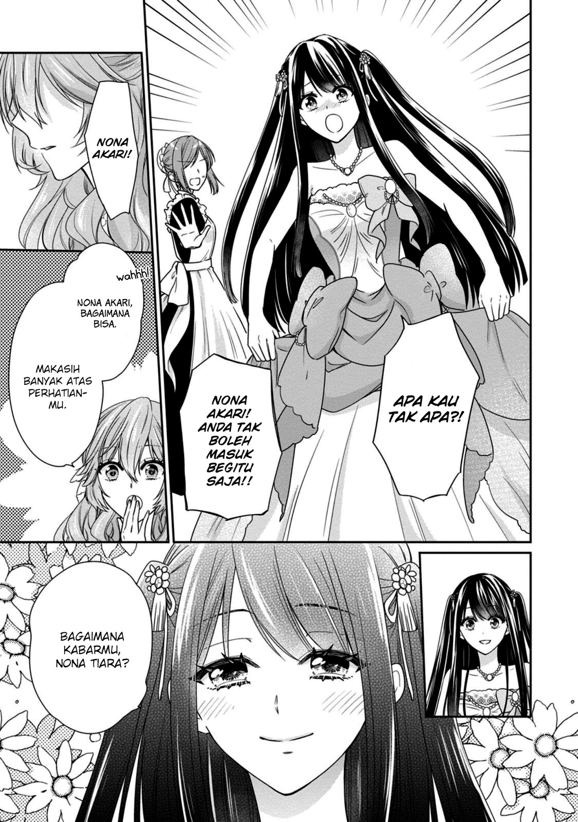 Akuyaku Reijou wa Ringoku no Outaishi ni Dekiai Sareru chapter 2