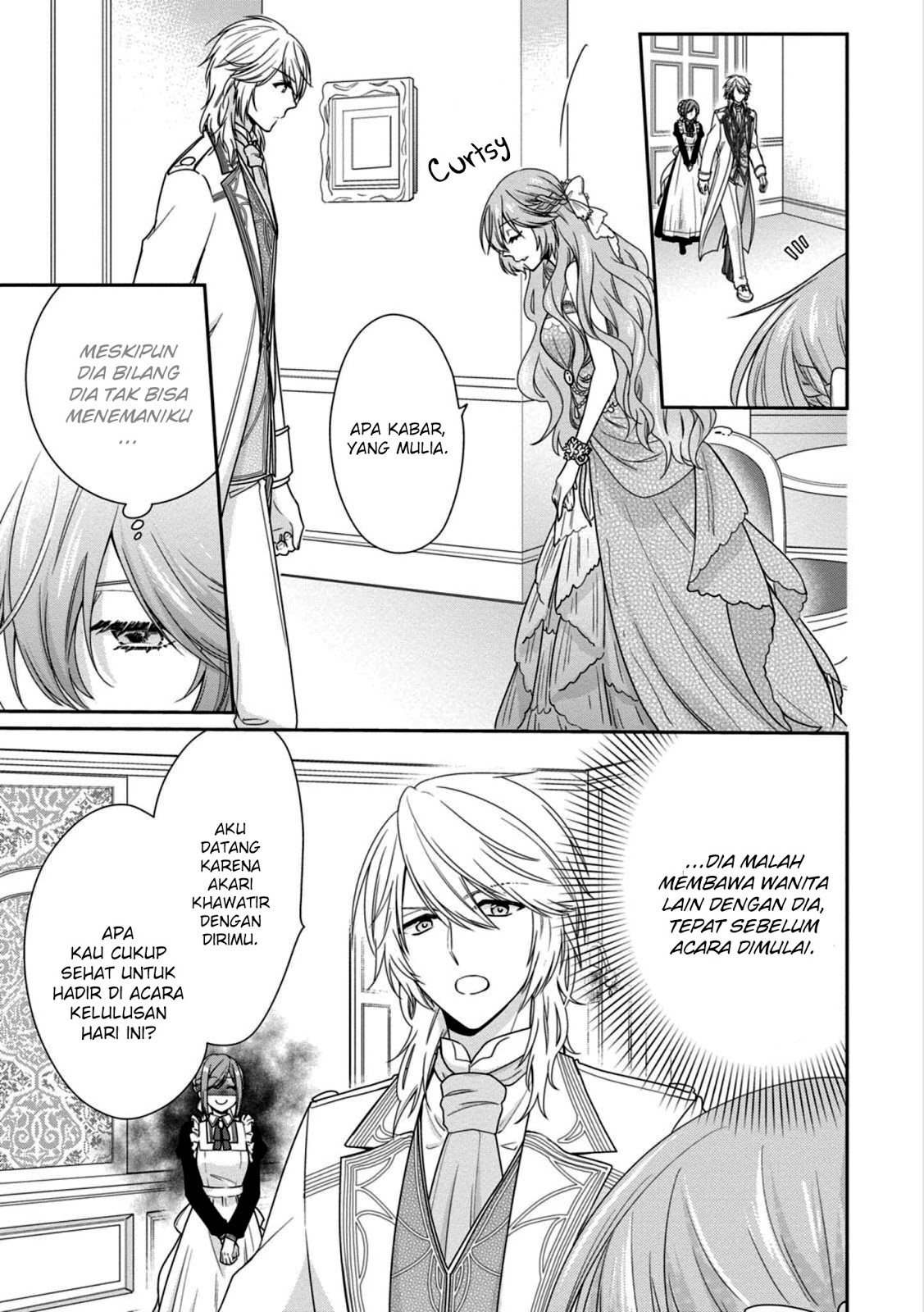 Akuyaku Reijou wa Ringoku no Outaishi ni Dekiai Sareru chapter 2