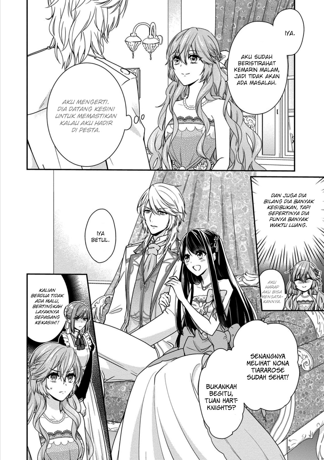 Akuyaku Reijou wa Ringoku no Outaishi ni Dekiai Sareru chapter 2
