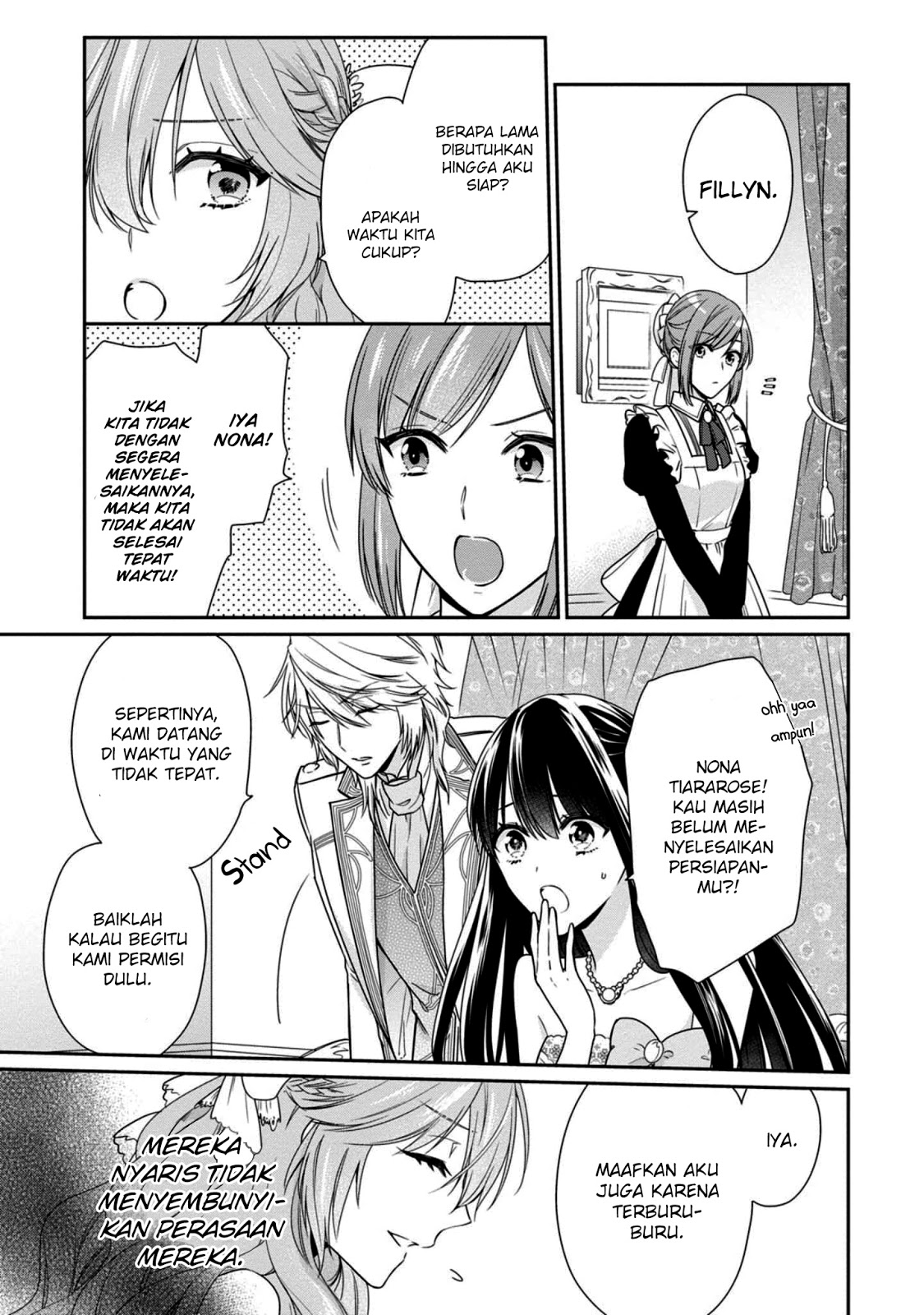 Akuyaku Reijou wa Ringoku no Outaishi ni Dekiai Sareru chapter 2