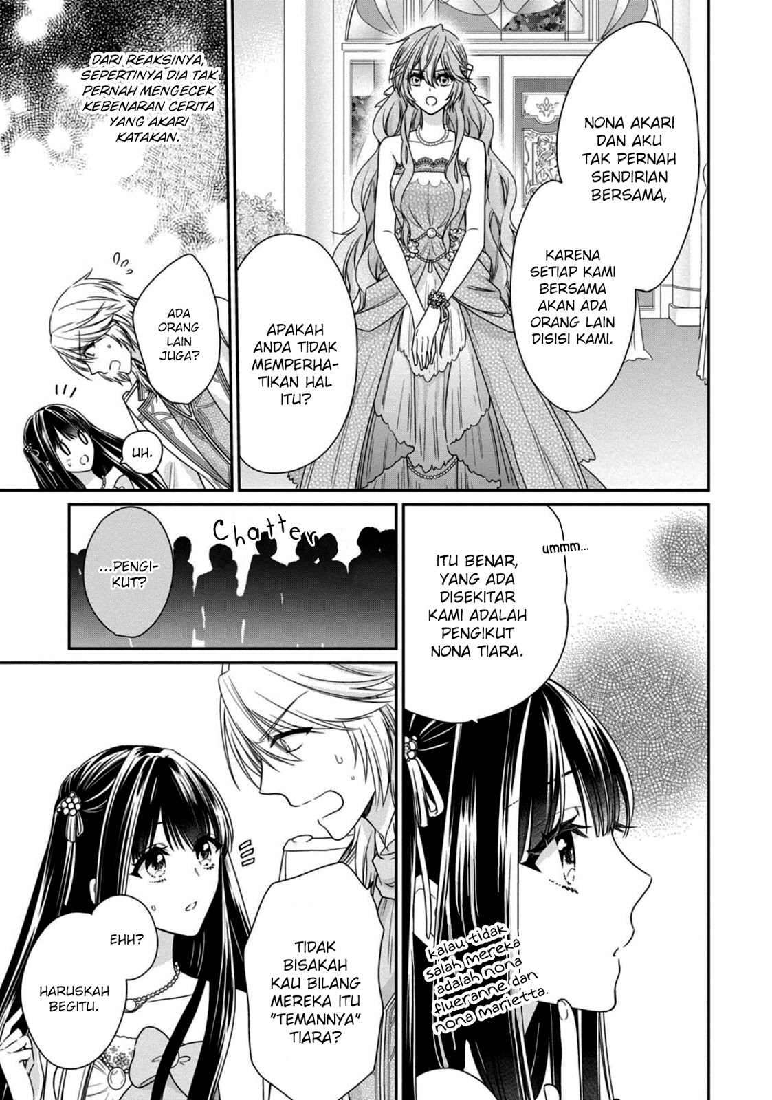 Akuyaku Reijou wa Ringoku no Outaishi ni Dekiai Sareru chapter 2