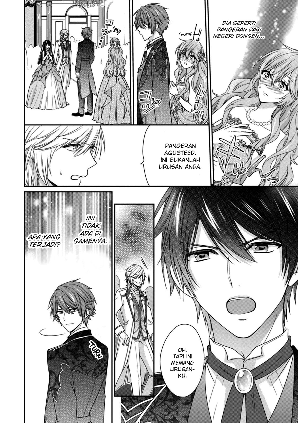 Akuyaku Reijou wa Ringoku no Outaishi ni Dekiai Sareru chapter 2