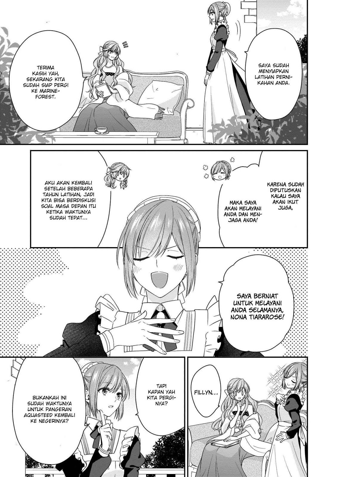 Akuyaku Reijou wa Ringoku no Outaishi ni Dekiai Sareru chapter 9