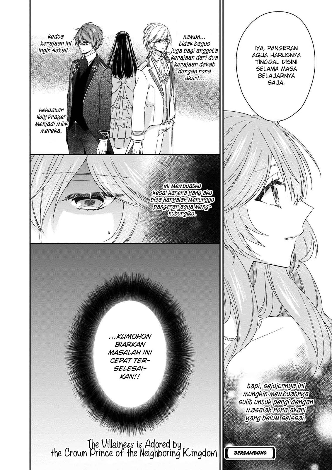 Akuyaku Reijou wa Ringoku no Outaishi ni Dekiai Sareru chapter 9