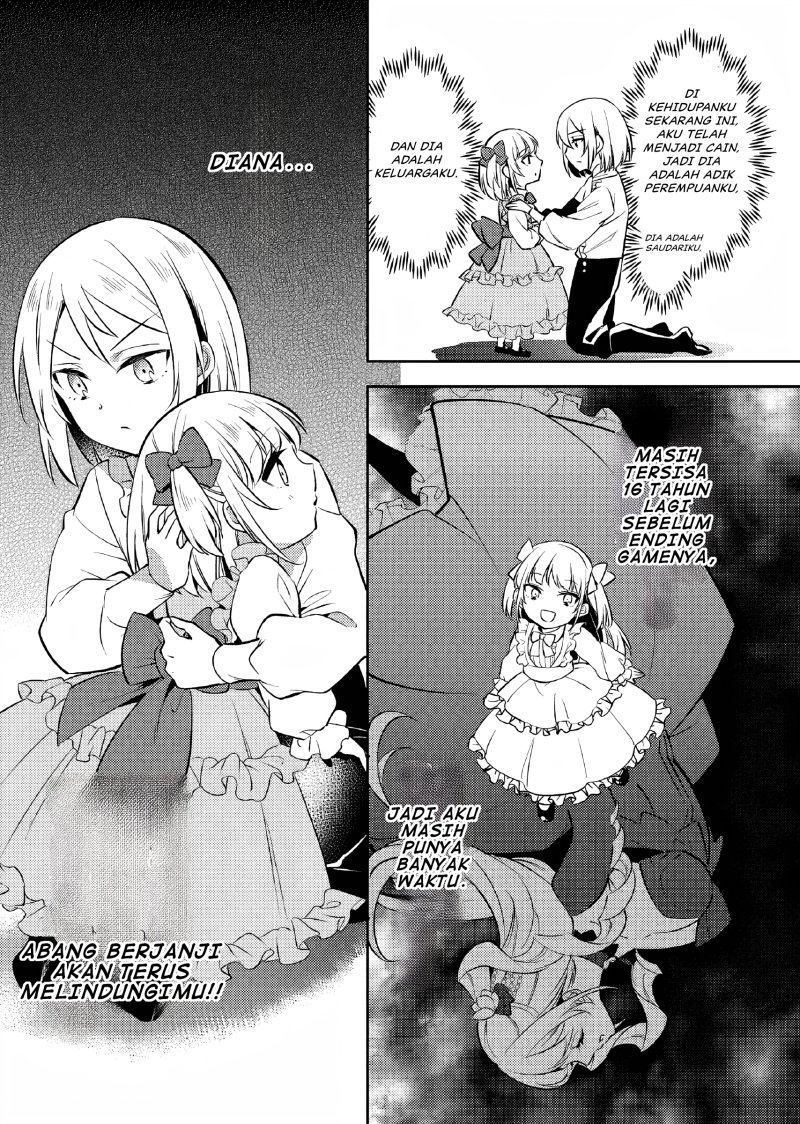 Akuyaku Reijo no Ani ni Tenseishimashita chapter 1