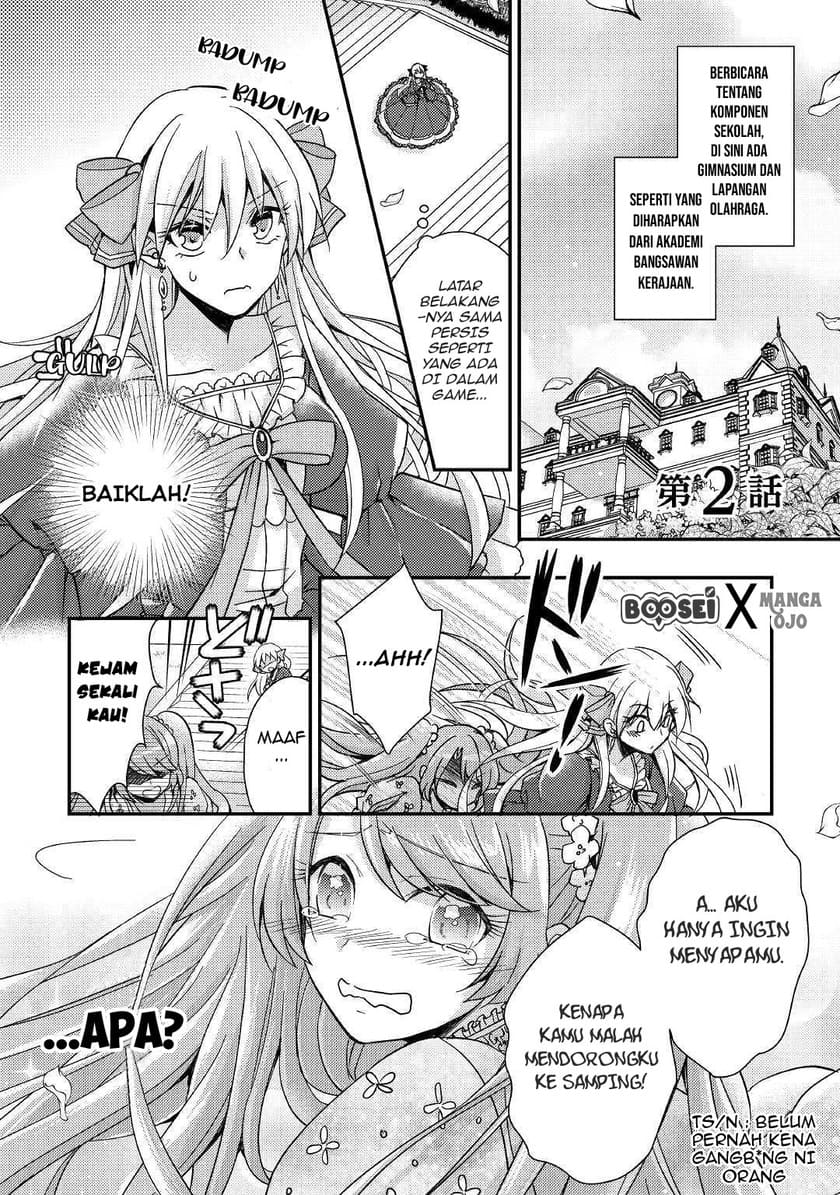 Akuyaku Reijou ni Narimashita Chapter 02 Bahasa Indonesia