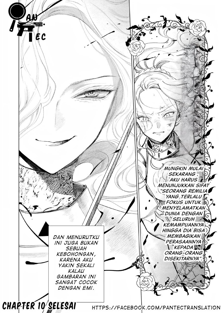 Akuyaku Reijou no Naka no Hito (The One Within the Villainess) Chapter 10 Bahasa Indonesia