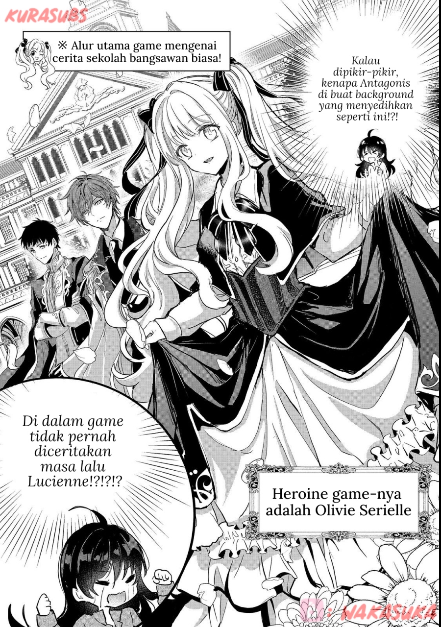 Akuyaku no Oujo ni Tensei Shitakedo, Kakushi Chara ga Kakuretenai Chapter 01 Bahasa Indonesia