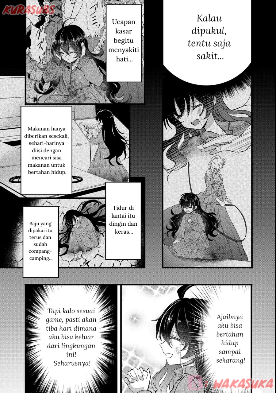 Akuyaku no Oujo ni Tensei Shitakedo, Kakushi Chara ga Kakuretenai Chapter 01 Bahasa Indonesia