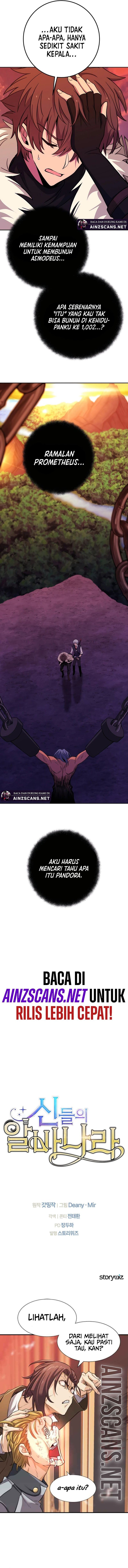 Albanara of the Gods (I Became A Part Time Employee For Gods) Chapter 68 Bahasa Indonesia