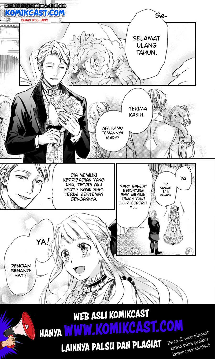 Albert Ke no Reijou wa Botsuraku wo go Shomou desu Chapter 04.3 Bahasa Indonesia
