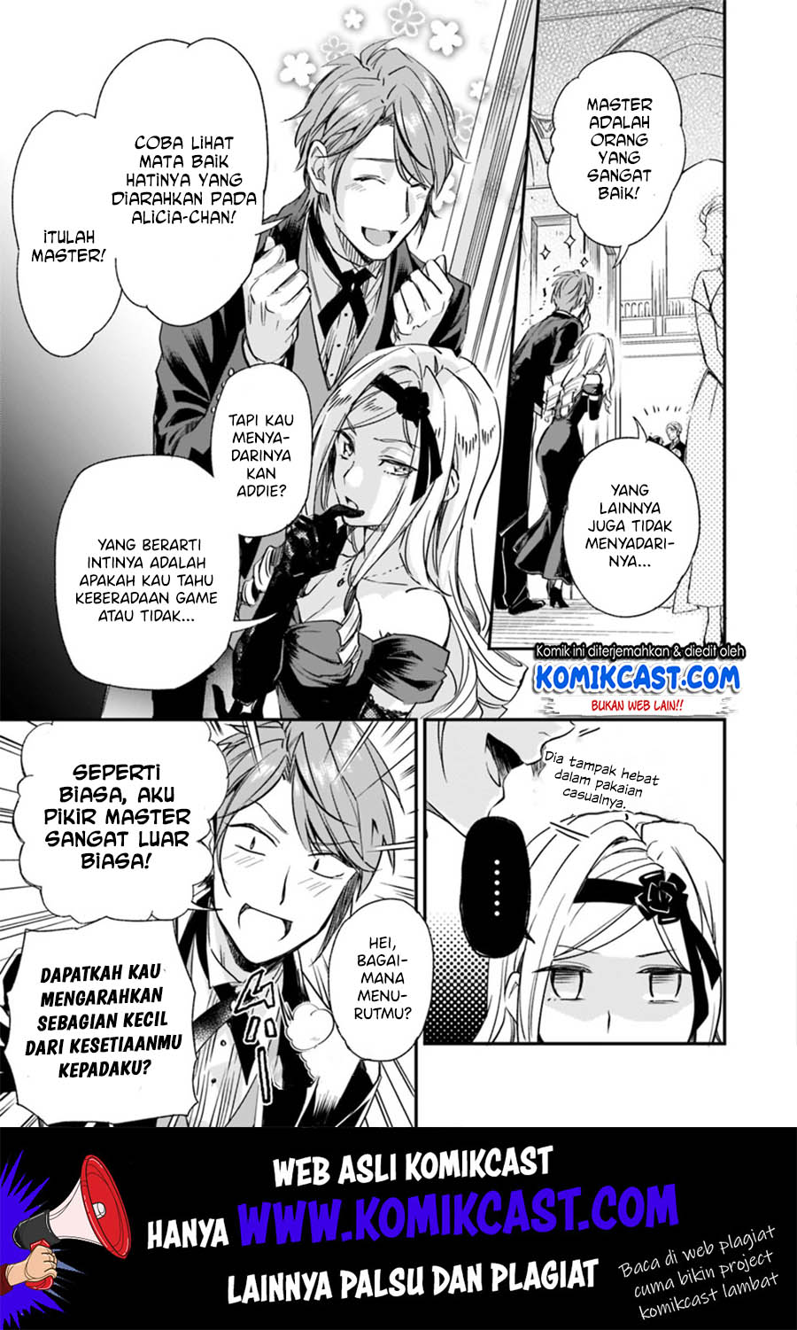 Albert Ke no Reijou wa Botsuraku wo go Shomou desu Chapter 04.3 Bahasa Indonesia