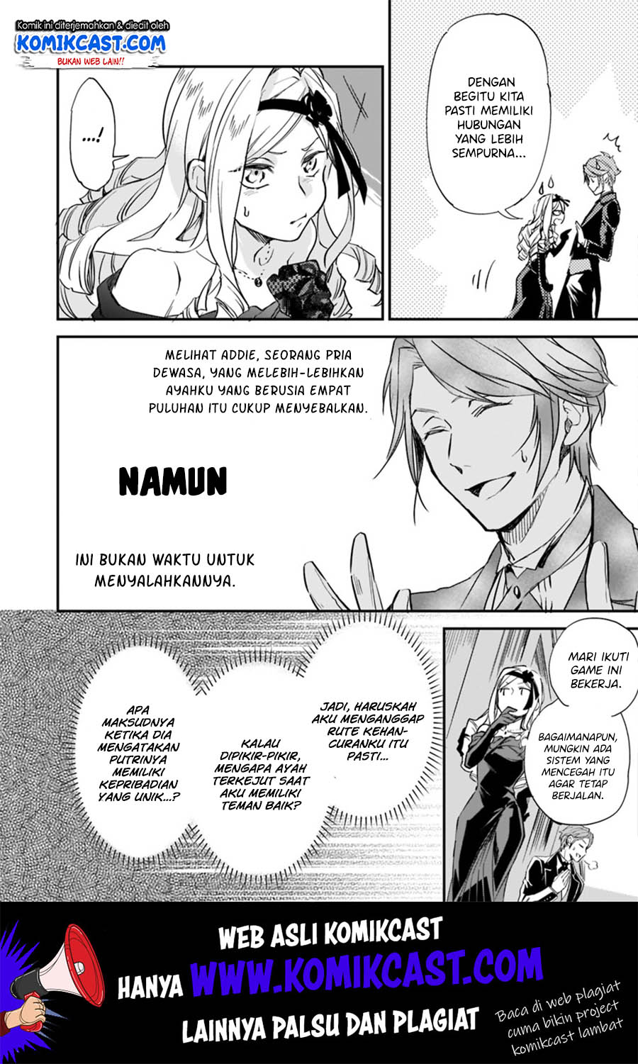 Albert Ke no Reijou wa Botsuraku wo go Shomou desu Chapter 04.3 Bahasa Indonesia