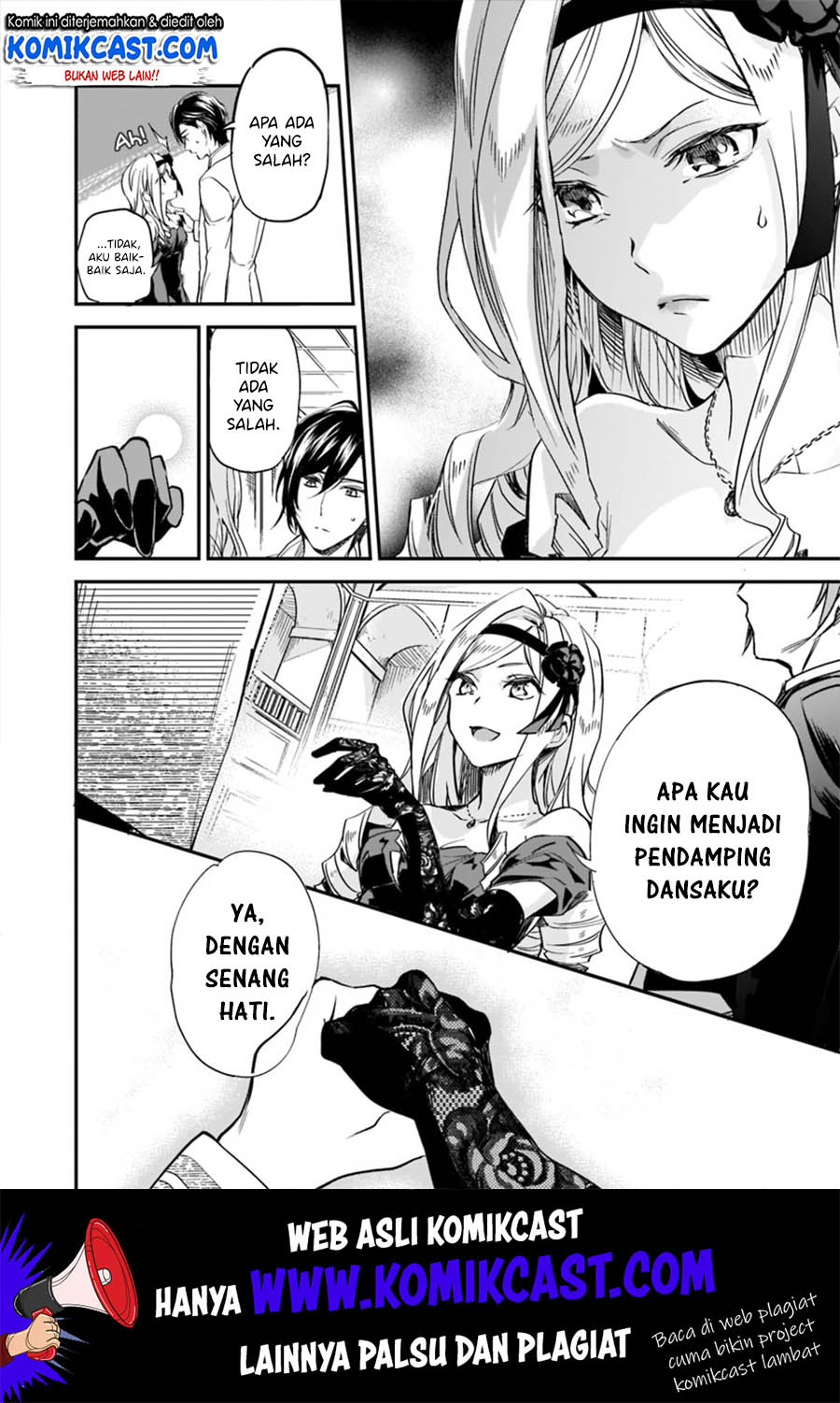 Albert Ke no Reijou wa Botsuraku wo go Shomou desu Chapter 04.3 Bahasa Indonesia