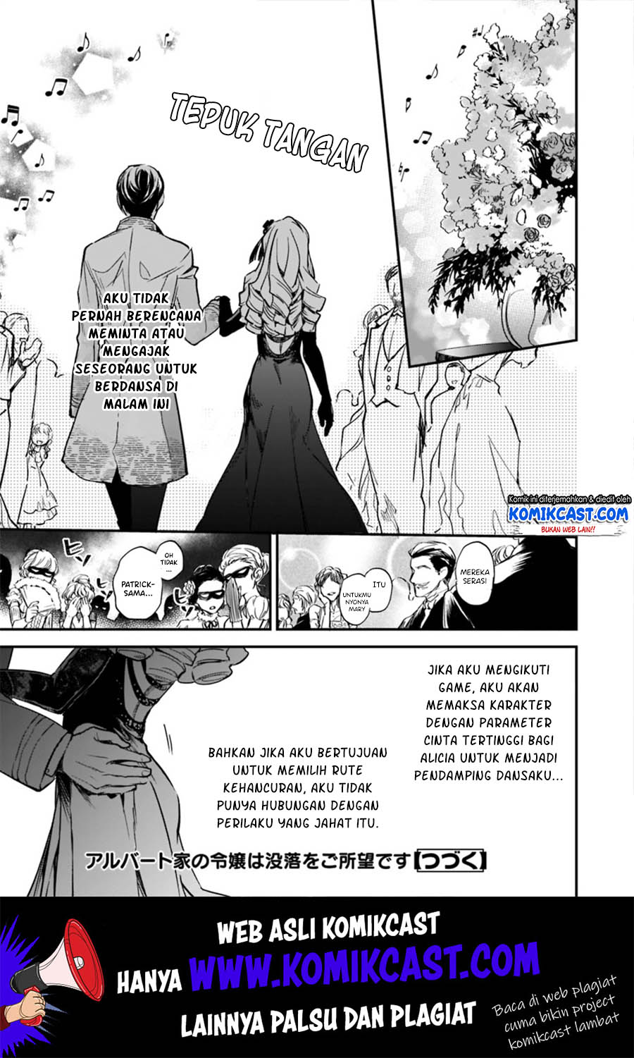 Albert Ke no Reijou wa Botsuraku wo go Shomou desu Chapter 04.3 Bahasa Indonesia