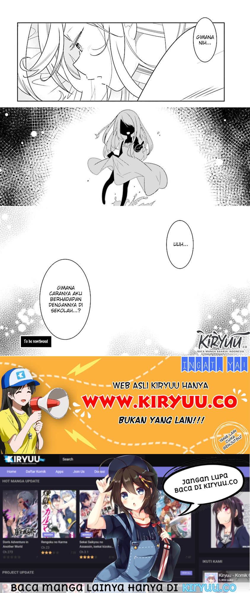 All of Humanity is Yuri Except For Me Chapter 03.1 Bahasa Indonesia