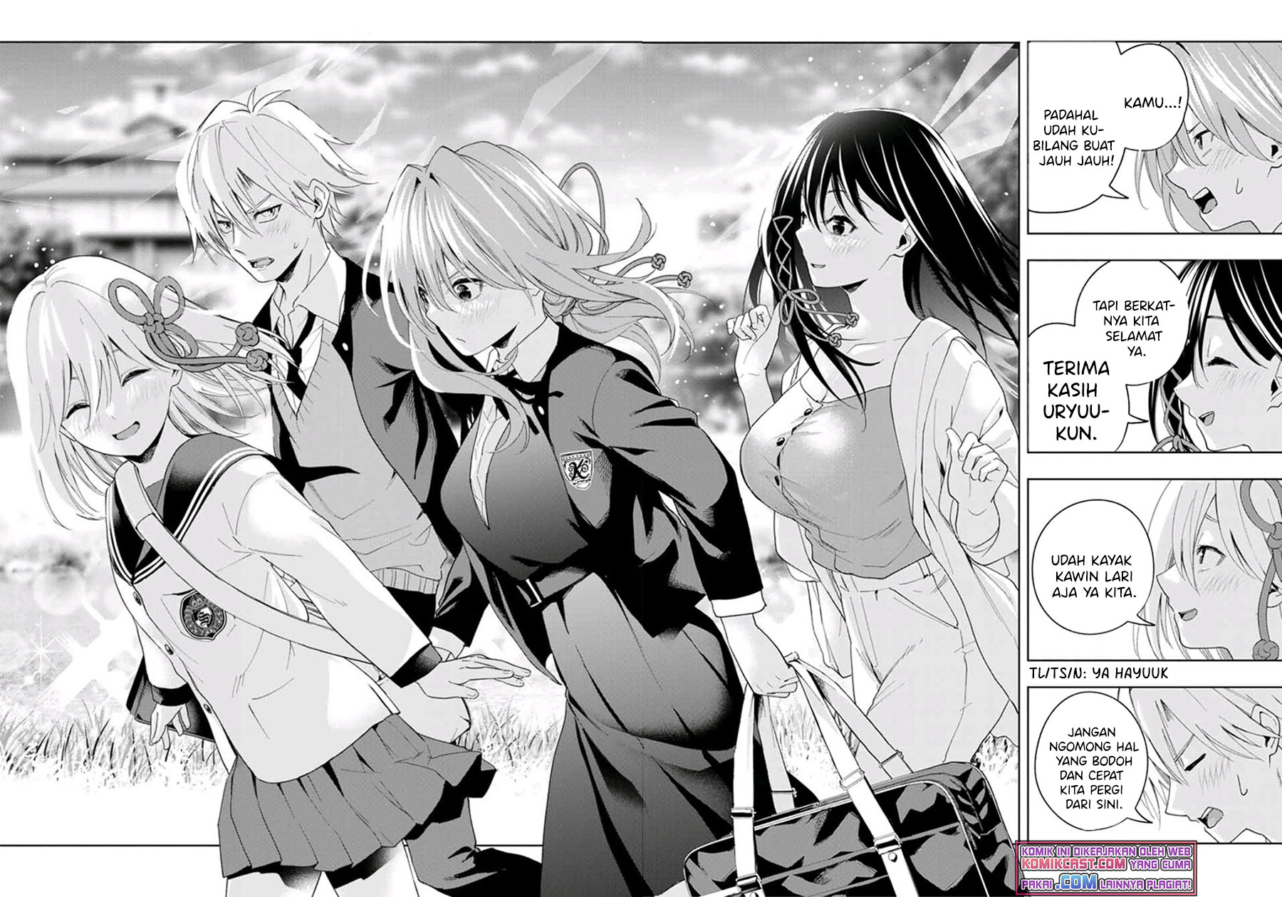 Amagami-san Chi no Enmusubi Chapter 27 Bahasa Indonesia