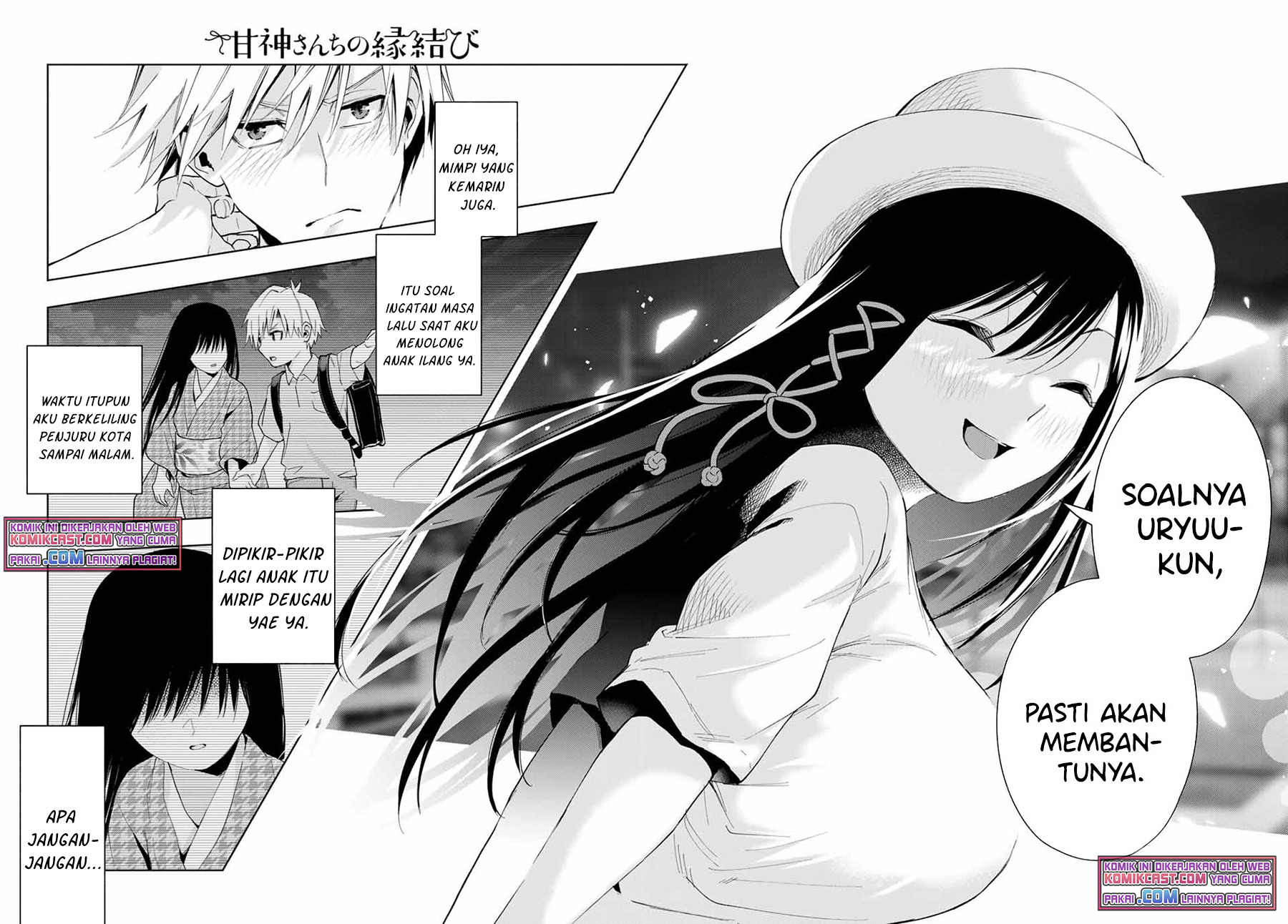 Amagami-san Chi no Enmusubi Chapter 32 Bahasa Indonesia