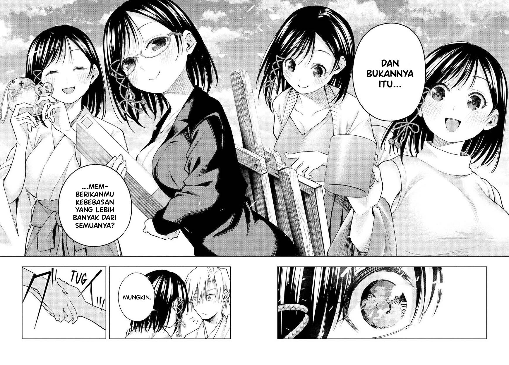 Amagami-san Chi no Enmusubi Chapter 162 Bahasa Indonesia