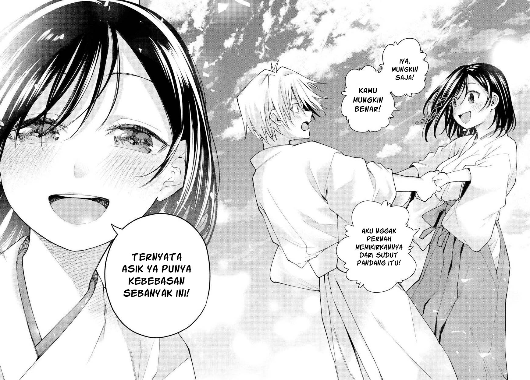 Amagami-san Chi no Enmusubi Chapter 162 Bahasa Indonesia