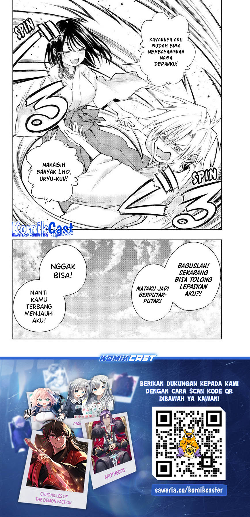 Amagami-san Chi no Enmusubi Chapter 162 Bahasa Indonesia
