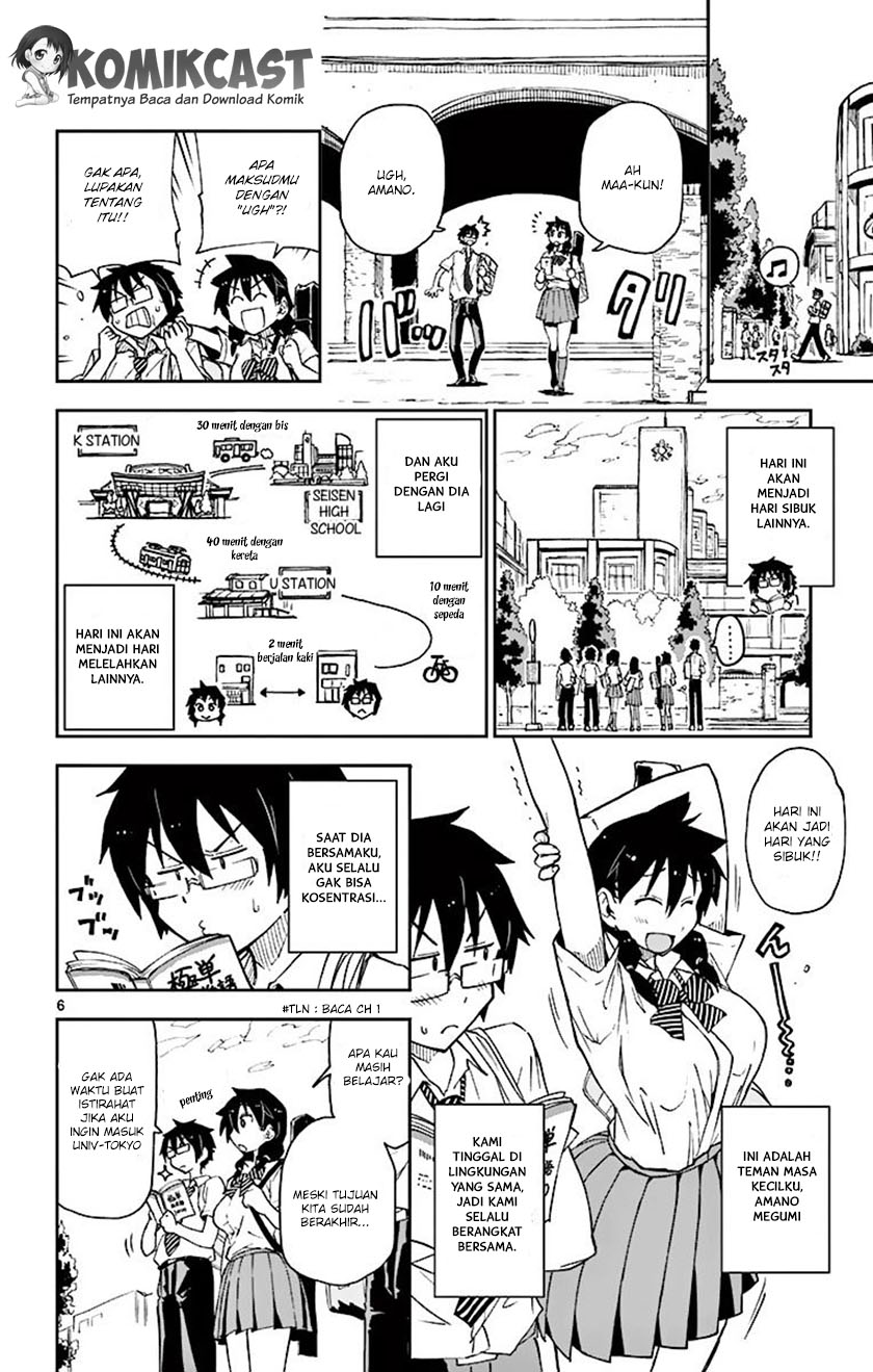 Amano Megumi wa Sukidarake! chapter 3