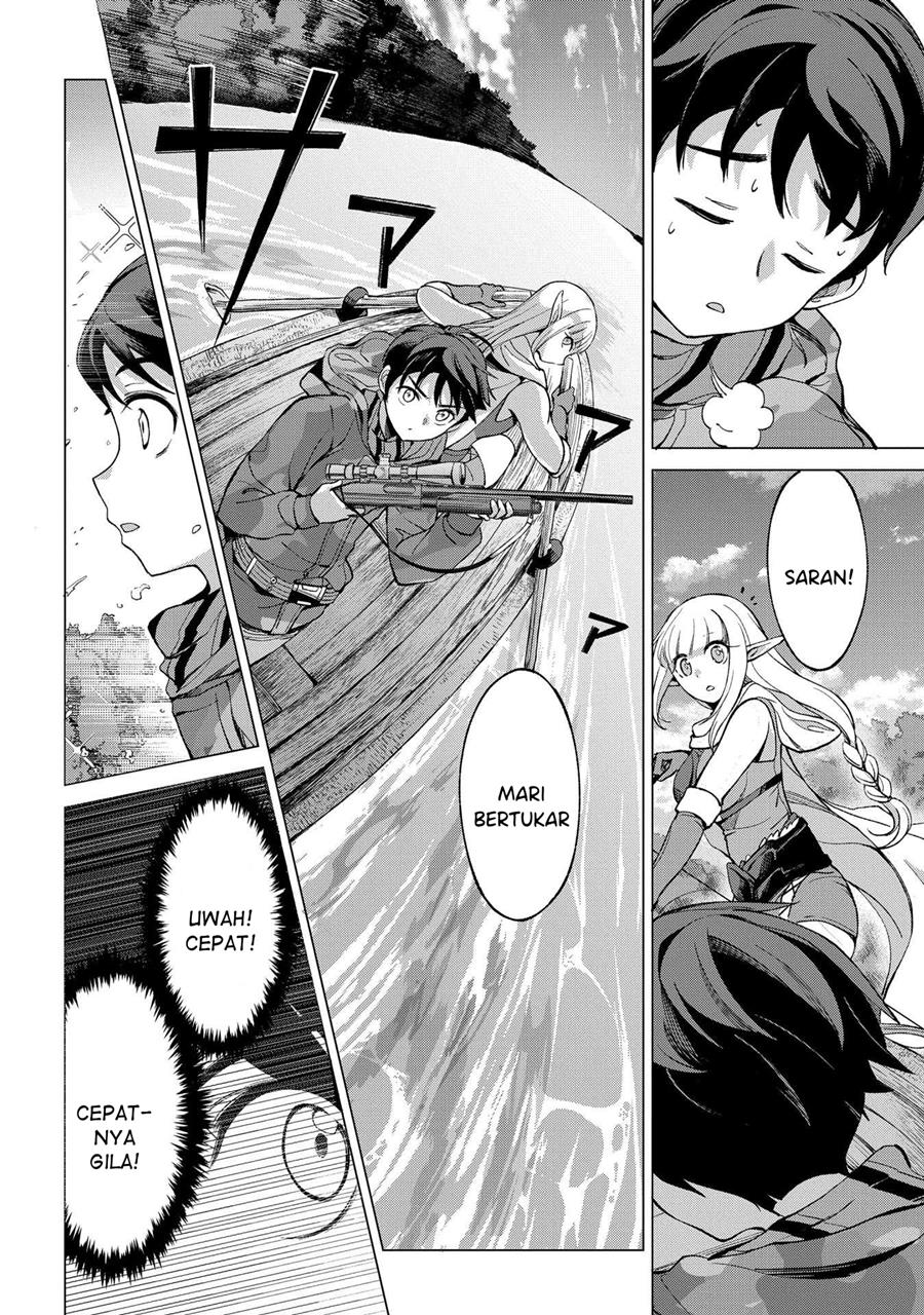 An Active Hunter in Hokkaido Has Been Thrown into a Different World Chapter 02.2 Bahasa Indonesia
