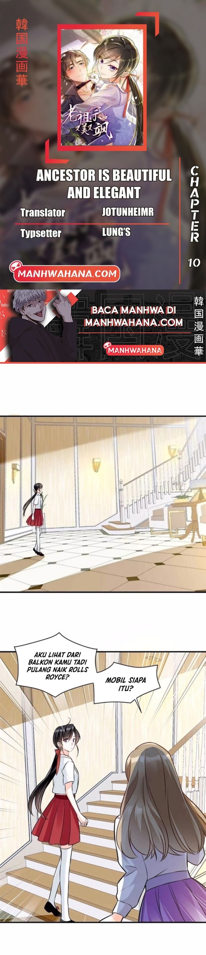 Ancestor is Beautiful and Elegant chapter 10
