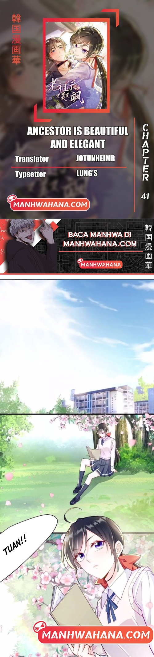 Ancestor is Beautiful and Elegant chapter 41