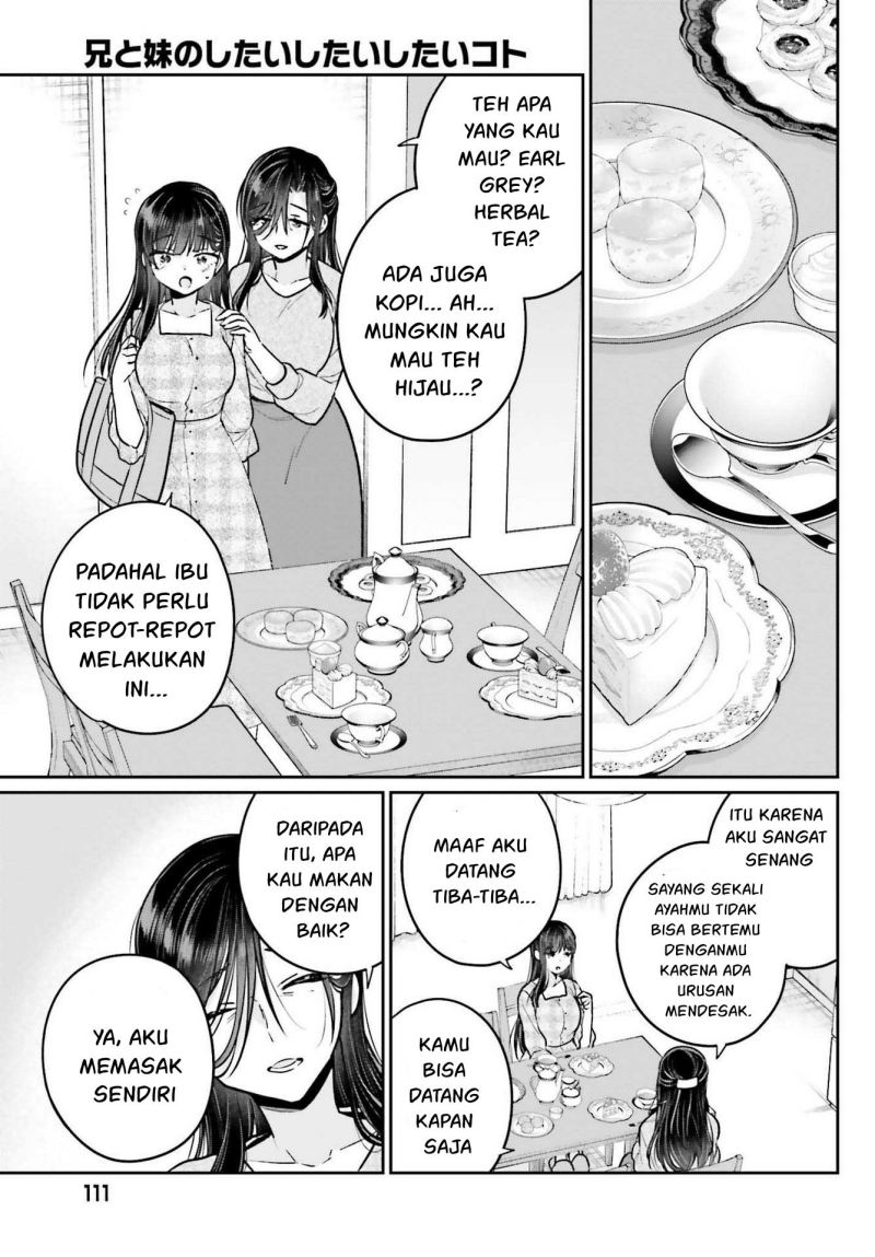 Ani to Imouto no Shitai Shitai Shitai Koto chapter 9