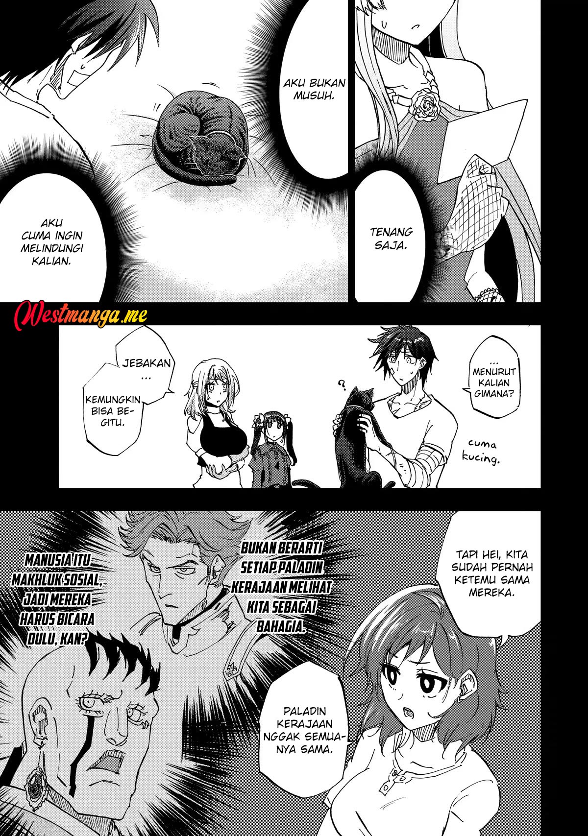 Ankoku Kishi no Ore desu Ga Saikyou no Seikishi wo Mezashimasu Chapter 32 Bahasa Indonesia