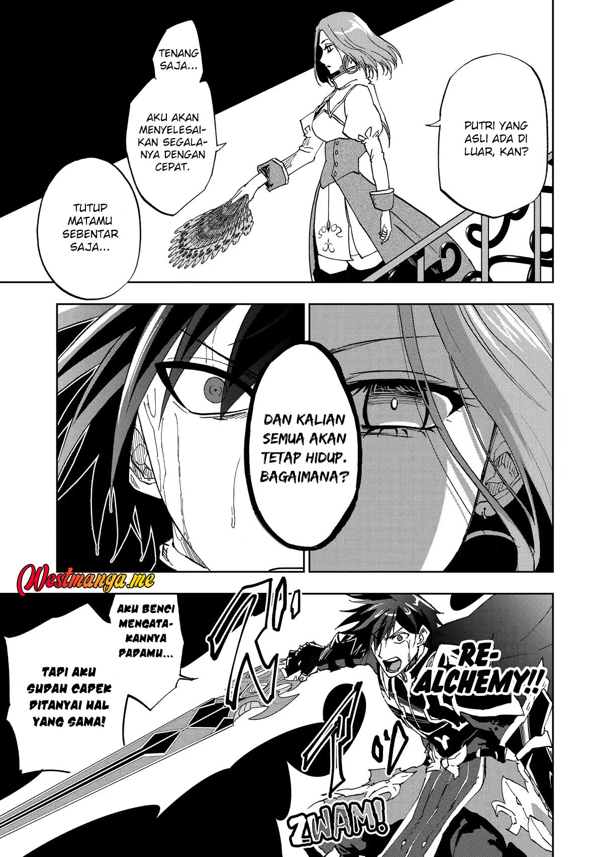 Ankoku Kishi no Ore desu Ga Saikyou no Seikishi wo Mezashimasu Chapter 32 Bahasa Indonesia
